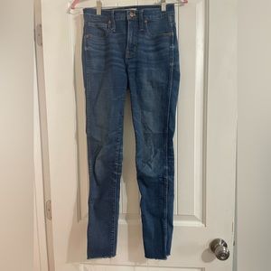 Madewell 9” High Rise Skinny Jeans